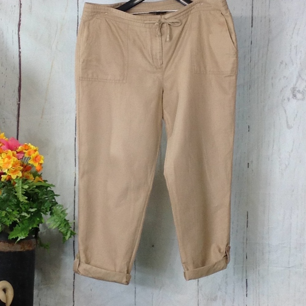 Talbots Signature Kakis Cropped Pants